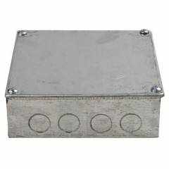 Metal Adaptable Box 6" x 6" x 2" With Knockout